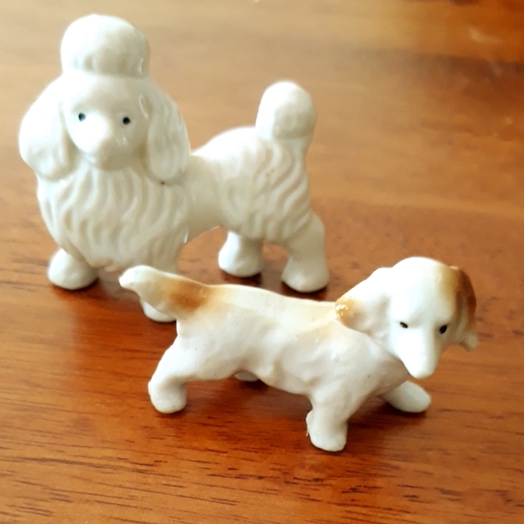 Vintage Accents Vintage Japan Porcelain Poodle Dog Figurines Poshmark